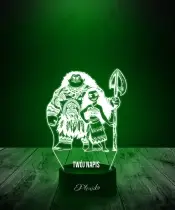 Lampka LED 3D Plexido Bajka Vaiana Moana i Maui - 3