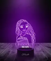 Lampka LED 3D Plexido Bajka Vaiana Skarb Oceanu - 2