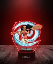 Lampka LED 3D Plexido z Nadrukiem Bajka Vaiana Moana - 2
