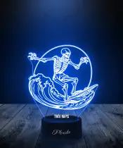 Lampka LED 3D Plexido Igrzyska Olimpijskie Surfing Szkielet Sport - 2