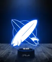 Lampka LED 3D Plexido Igrzyska Olimpijskie Deski Surfingowe Sport - 2