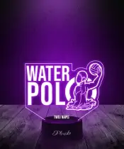 Lampka LED 3D Plexido Igrzyska Olimpijskie Dyscyplina Piłka Wodna - 2
