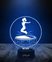 Lampka LED 3D Plexido Igrzyska Olimpijskie Dyscyplina Trampolina Sport