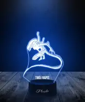 Lampka LED 3D Plexido Romulus Obcy