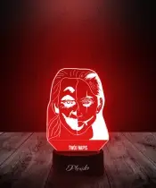 Lampka LED 3D Plexido Joker Maska Film DC Comics