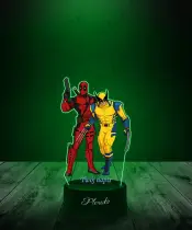 copy of 3D-Plexido-LED-Lampe mit Game of Thrones Dragon Alicent-Aufdruck - 3