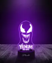Lampka LED 3D Plexido Marvel Venom - 2