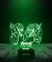 Lampka LED 3D Plexido Venom Carnage Marvel