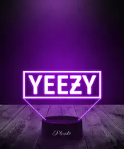 Lampka LED 3D Plexido Napis Yeezy