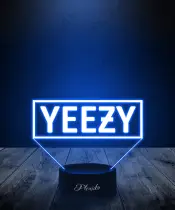 Lampka LED 3D Plexido Napis Yeezy