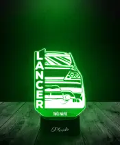 Lampka LED 3D Plexido Samochód Mitsubishi Lancer