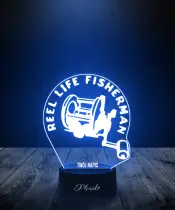 Lampka LED 3D Plexido Wędkarstwo Reel Life Fisherman - 2