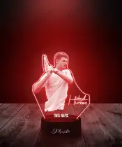 Lampka LED 3D Plexido Tenisista Hubert Hurkacz