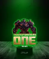Lampka LED 3D Plexido z Nadrukiem Film Transformers One Postać