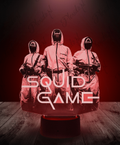 Lampka LED 3D Plexido Squid Game - 1