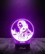 copy of 3D-Plexido-LED-Lampe Game of Thrones Dragon House Alicent und Rhaenyr - 2