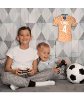 Personalizowana Lampka Nocna Led Piłka Nożna Klub PSG Paris Saint-Germain Plexido