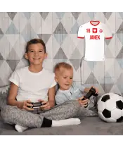Personalizowana Lampka Nocna Led Piłka Nożna Reprezentacja Polski Plexido