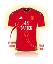 Personalizowana Lampka Nocna Led Piłka Nożna Klub Manchester United Plexido
