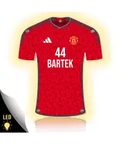 Personalizowana Lampka Nocna Led Piłka Nożna Klub Manchester United Plexido - 5