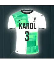 Personalizowana Lampka Nocna Led Piłka Nożna Klub Liverpool F.C. Plexido