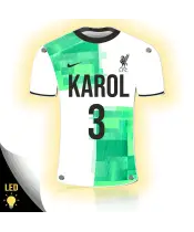 Personalizowana Lampka Nocna Led Piłka Nożna Klub Liverpool F.C. Plexido - 5
