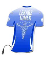 Personalizowana Lampka Nocna Led Lekarz Plexido