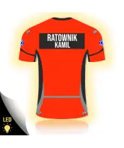 Personalizowana Lampka Nocna Led Ratownik Medyczny Plexido - 4