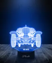 Lampka LED 3D Plexido Samochód Klasyczny