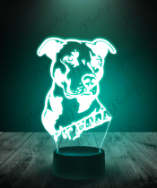 lampka_led_3d_plexido_pies_pitbull