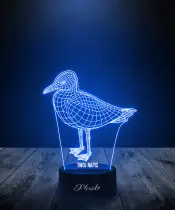 Lampka LED 3D Plexido Ptak Mewa - 2
