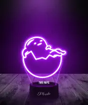 Lampka LED 3D Plexido Hello Kitty Gudetama - 1