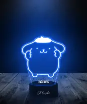 Lampka LED 3D Plexido Hello Kitty Pompompurin - 1