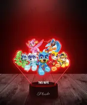 Lampka LED 3D Plexido z Nadrukiem Bajka Bohaterowie Psi Patrol - 2