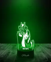 Lampka LED 3D Plexido Hazbin Hotel Husk - 2