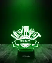 Lampka LED 3D Plexido Mechanik Narzędzia - 2