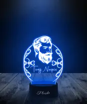 Lampka LED 3D Plexido Fryzjer Barber - 1