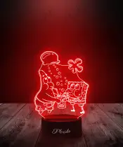 Lampka LED 3D Plexido Spongebob i Patryk Bajka - 3