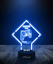 Lampka LED 3D Plexido Gracz Pad Play Station - 3