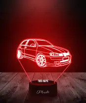 Lampka LED 3D Plexido Seat Ibiza Cupra - 2