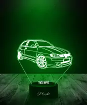 Lampka LED 3D Plexido Seat Ibiza Cupra - 3