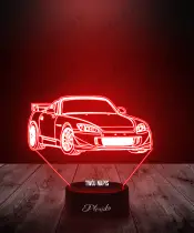 Lampka LED 3D Plexido Samochód Honda S2000 - 3