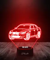 Lampka LED 3D Plexido Samochód BMW E60 - 3