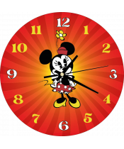 zegar_ścienny_dla_dzieci_plexido_myszka_minnie