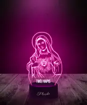 Lampka LED 3D Plexido Matka Boża Maryja - 3