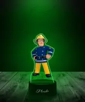 Lampka LED 3D Plexido z Nadrukiem Bajka Strażak Sam - 3
