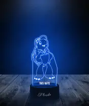 Lampka LED 3D Plexido Franklin Żółw - 2