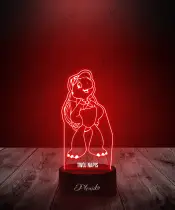 Lampka LED 3D Plexido Franklin Żółw - 3