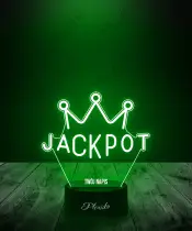 Lampka LED 3D Plexido Hazard Jackpot - 3