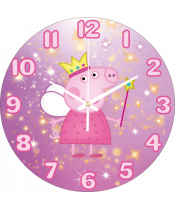 zegar_ścienny_dla_dzieci_plexido_świnka_peppa